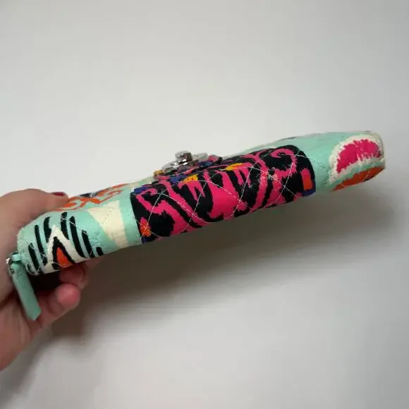 Vera Bradley Pueblo Aztec Print Turnlock Wallet - Picture 2 of 6